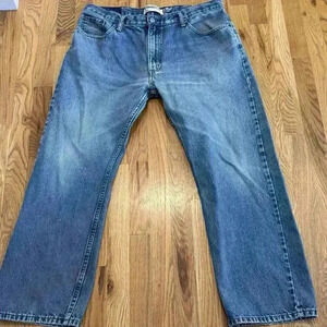 Men's Levis 505 size 38 X 30 Regular Fit Straight Leg Denim Jeans